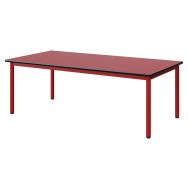 Table Malibu 160x80 stratifié antibruit surmoulé - Manutan Expert