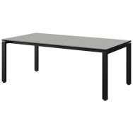 Table Malibu 160x80 strat isoson chant s/moulé monobloc-Manutan Expert