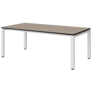 Table Malibu 160x80 strat antibruit chant s/moulé -Manutan Expert