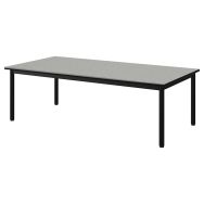 Table Malibu 160x80cm Isoson chant surmoulé - Manutan Expert