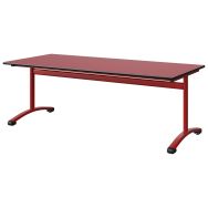 Table Malibu 180x80 cm -DL- stratifié chant surmoulé - Manutan Expert