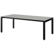 Table Malibu 180x80 strat isoson chant s/moulé monobloc-Manutan Expert