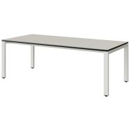 Table Malibu 180x80 strat. chant surmoulé monobloc - Manutan Expert