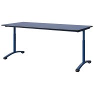 Table Malibu 180x80 régl. T3/T6 strat antibruit s/moulé-Manutan Expert