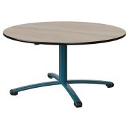 Table Malibu 120 stratifié antibruit chant surmoulé - Manutan Expert