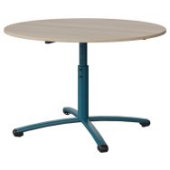 Table Malibu 120 réglable T3/T6 stratifié chant ABS - Manutan Expert