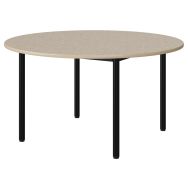 Table Malibu Ø 120cm stratifié isoson chant surmoulé - Manutan Expert