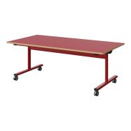Table Malibu rabattable 160x80 stratifié chant alaisé - Manutan Expert