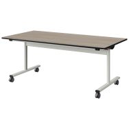 Table Malibu rabattable 160x80 stratifié surmoulé - Manutan Expert