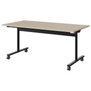 Table Malibu rabattable 160x80 strat isoson surmoulé - Manutan Expert