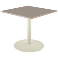 Table Mano 80 x 80 cm T6 plateau stratifié ABS - Mobidecor