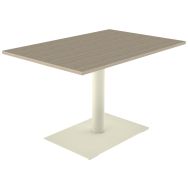 Table Mano T6 rectangulaire plateau stratifié ABS - Mobidecor