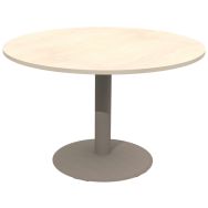 Table Mano T6 ronde plateau stratifié ABS - Mobidecor