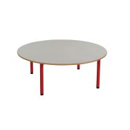 Table Manon Ø 120 cm T1 coloris rouge