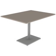 Table Menorca T6 rectangulaire prof plateau ép. strat. ABS - Mobidecor
