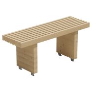 Table Modulam 2 pieds non traité - Mobextan