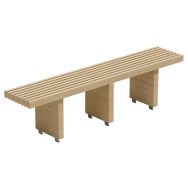 Table Modulam 3 pieds 293 cm - traité classe IV