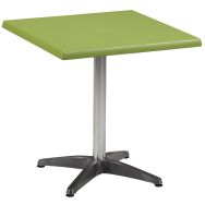 Table Pep's 70 x 70 cm plateau pistache