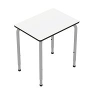 Table Square hauteur r&eacute;glable de T4 &agrave; T6