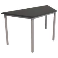 Table T trapèze T6 hauteur 76 cm pied gris - Vanerum