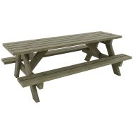 Table Tatihou 1,80 m enfant pin traité - Mobextan