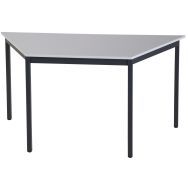 Table Universalis Trapeze 120X60X60 plt Gris piètement 7016 Anthracite
