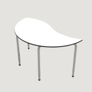 Table Yang hauteur réglable - Mirplay School