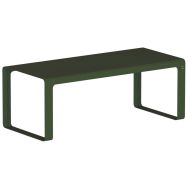Table Zigzag 200 x 90 cm acier - Tolerie Forezienne