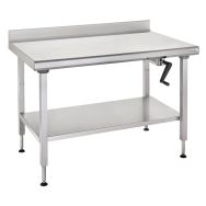 Table dosseret étagère hauteur réglable Ergonomix - Tournus Equipement