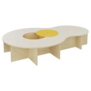 Table avec compartiments de rangement  Senz' Angoli