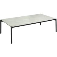 Table basse AMBIANCE Ø 45 cm alu - Proloisirs