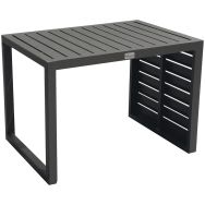 Table basse LOU SIDE 2 positions alu - graphite