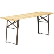 Table bois pliante
