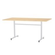 Table cafétéria Rectangle Hêtre