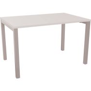 Table de bureau en pied carré de 25mm d'épaisseur Arial - Eol