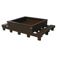 Table plantation plastique recyclé - Espace Urbain