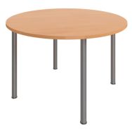 Table réunion Astro ronde 4 pieds Ø 100 cm - Buronomic