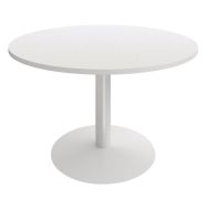 Table réunion Astro ronde pied central Ø 100 cm - Buronomic