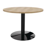 Table réunion Astro ronde pied central Ø 120 cm - Buronomic