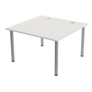 Table réunion Tubo carrée 120 x 120 cm - MBA