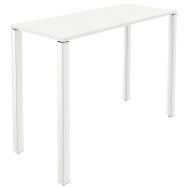 Table réunion haute 120x80 Lounge 4 pieds - Simmob