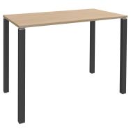 Table réunion haute 140x60 Lounge 4 pieds - Simmob