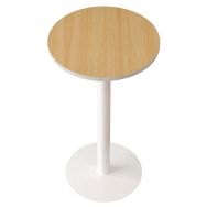 Table réunion haute Easy office plateau coloris - Meet By Paperflow