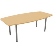 Table réunion tonneau 4 pieds - Buronomic