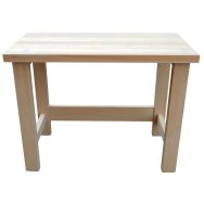 Table travail bois - Modèle simple - Etablis Francois