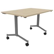 Table droite abattante Eureka profondeur 80 cm - Buronomic