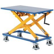 Table élévatrice simple ciseaux à manivelle - Capacité 300kg - FIMM