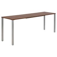 Table fixe Séminaire rectangulaire 200 x 50 noyer