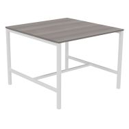 Table haute Astro 140 x 143 cm pied métal - Buronomic