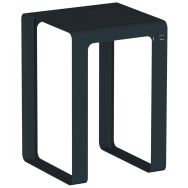 Table haute Zigzag 69 x 69 cm acier - Tolerie Forezienne
